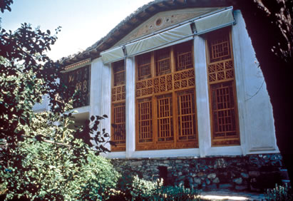 The house of Bahá’u’lláh in Takur, Mázindarán, destroyed by the government in 1981. 