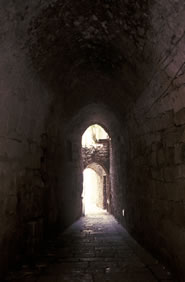 One of ‘Akká's narrow public passageways.